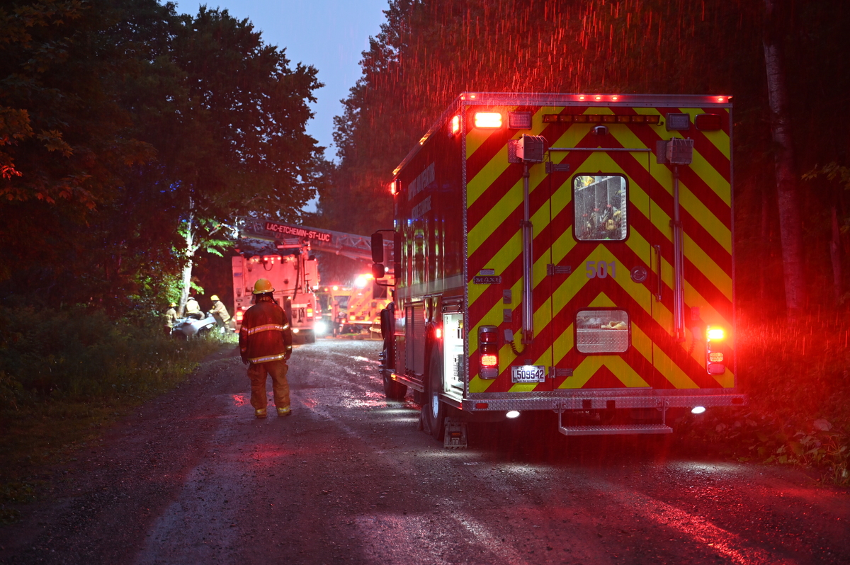 three children critical condition after